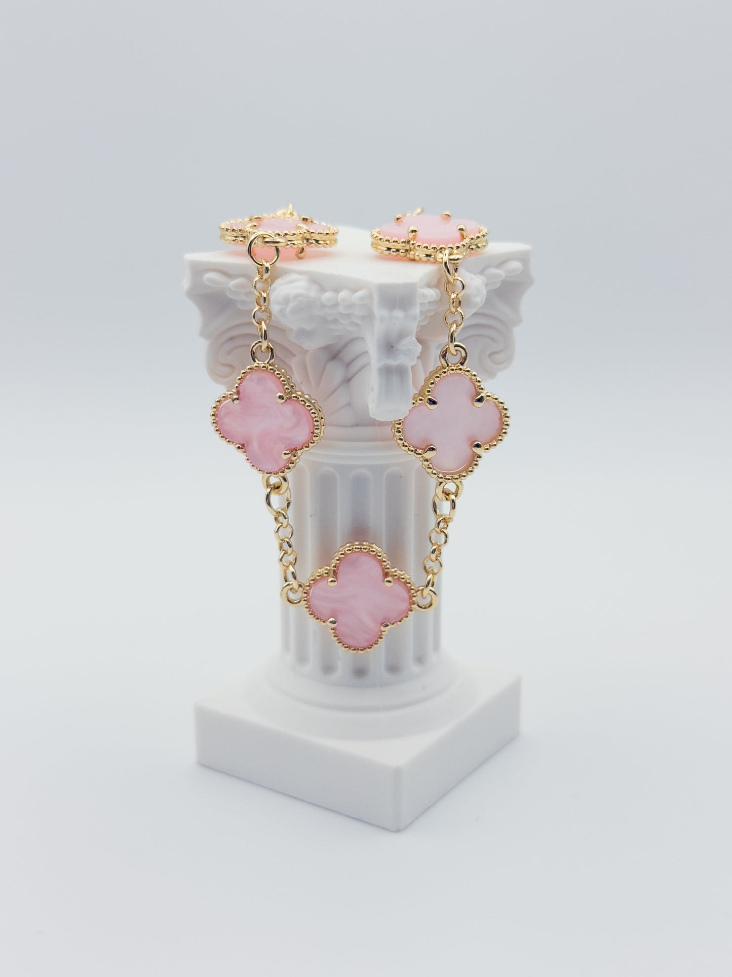 Four-leaf Charm Bracelet