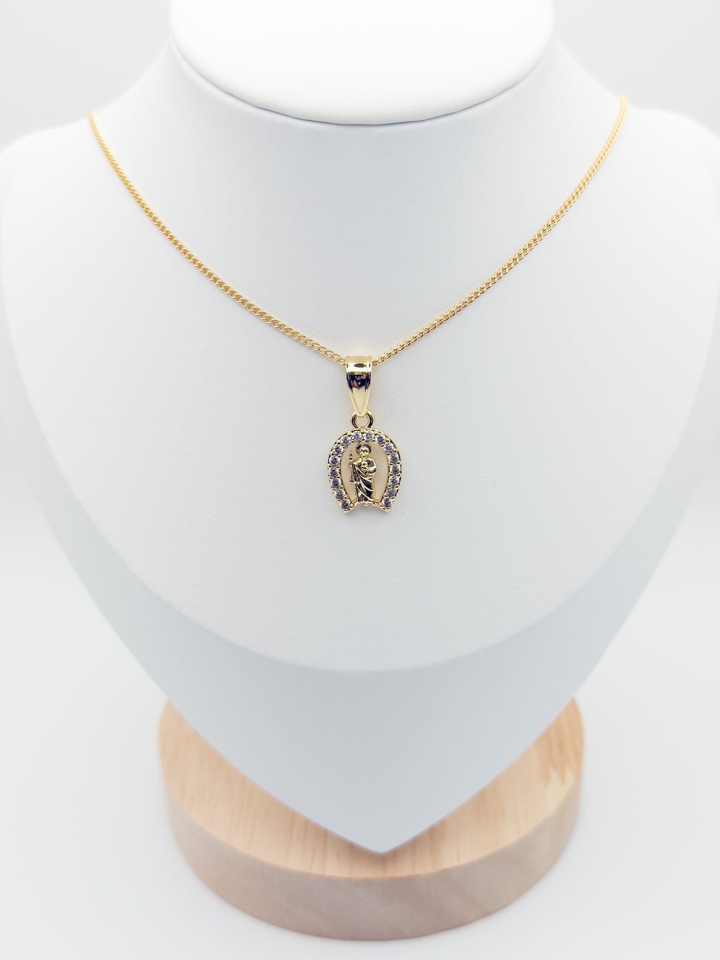 Horseshoe san judas Necklace