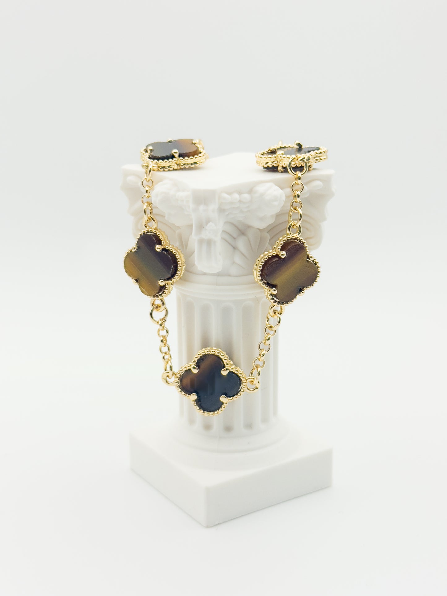 Four-leaf Charm Bracelet