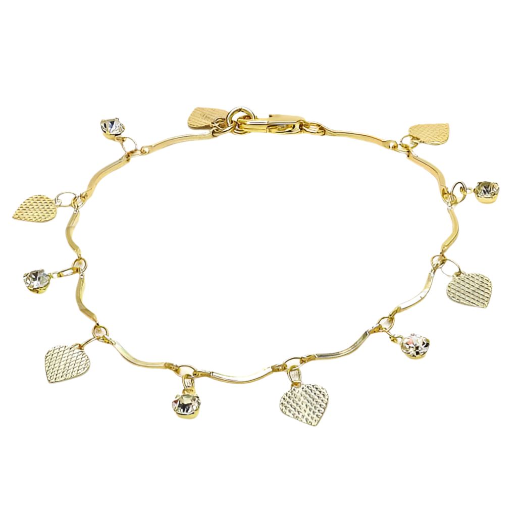 Heart Charm Bracelet