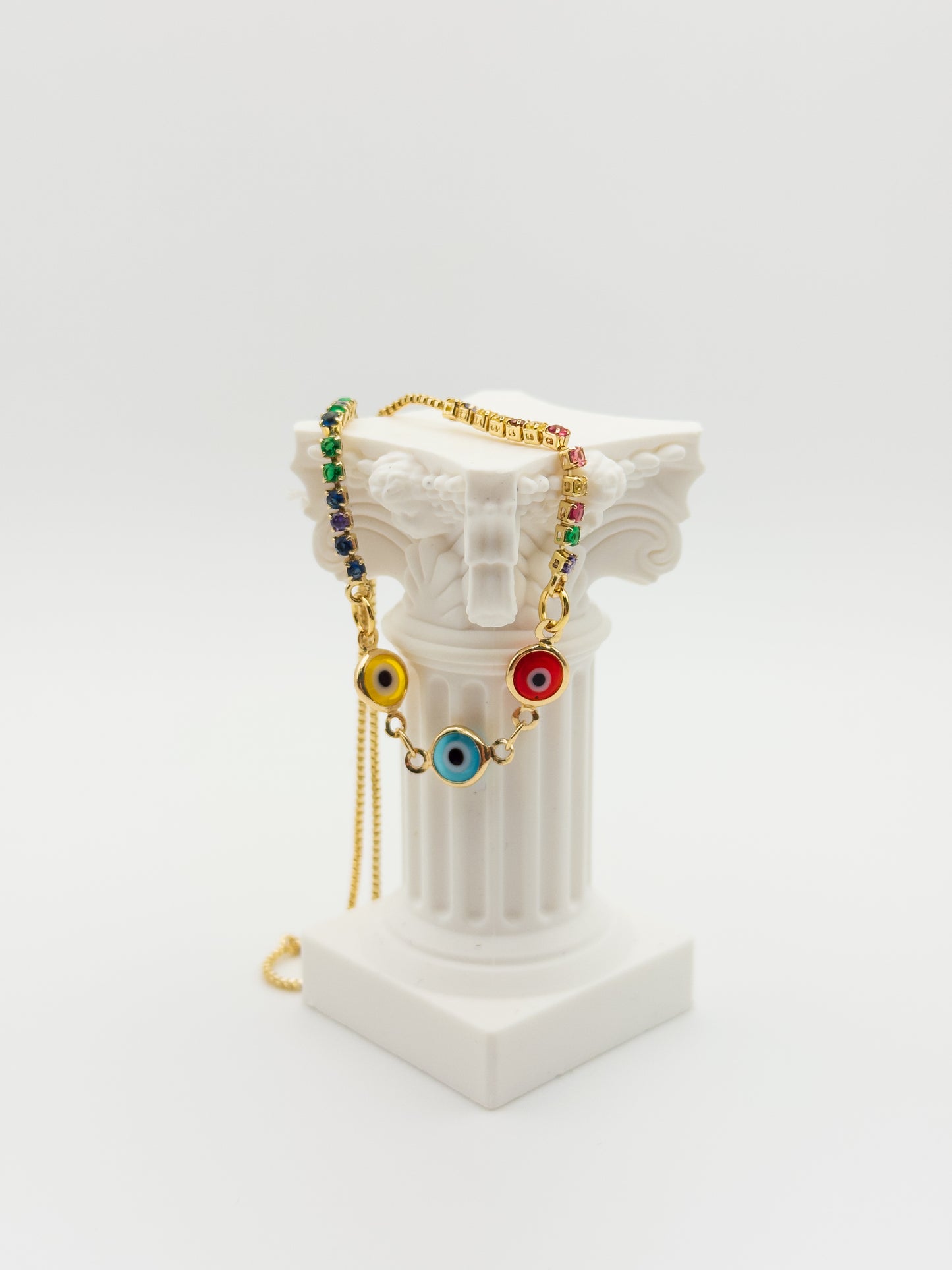 Colorful Evil Eye Bracelet