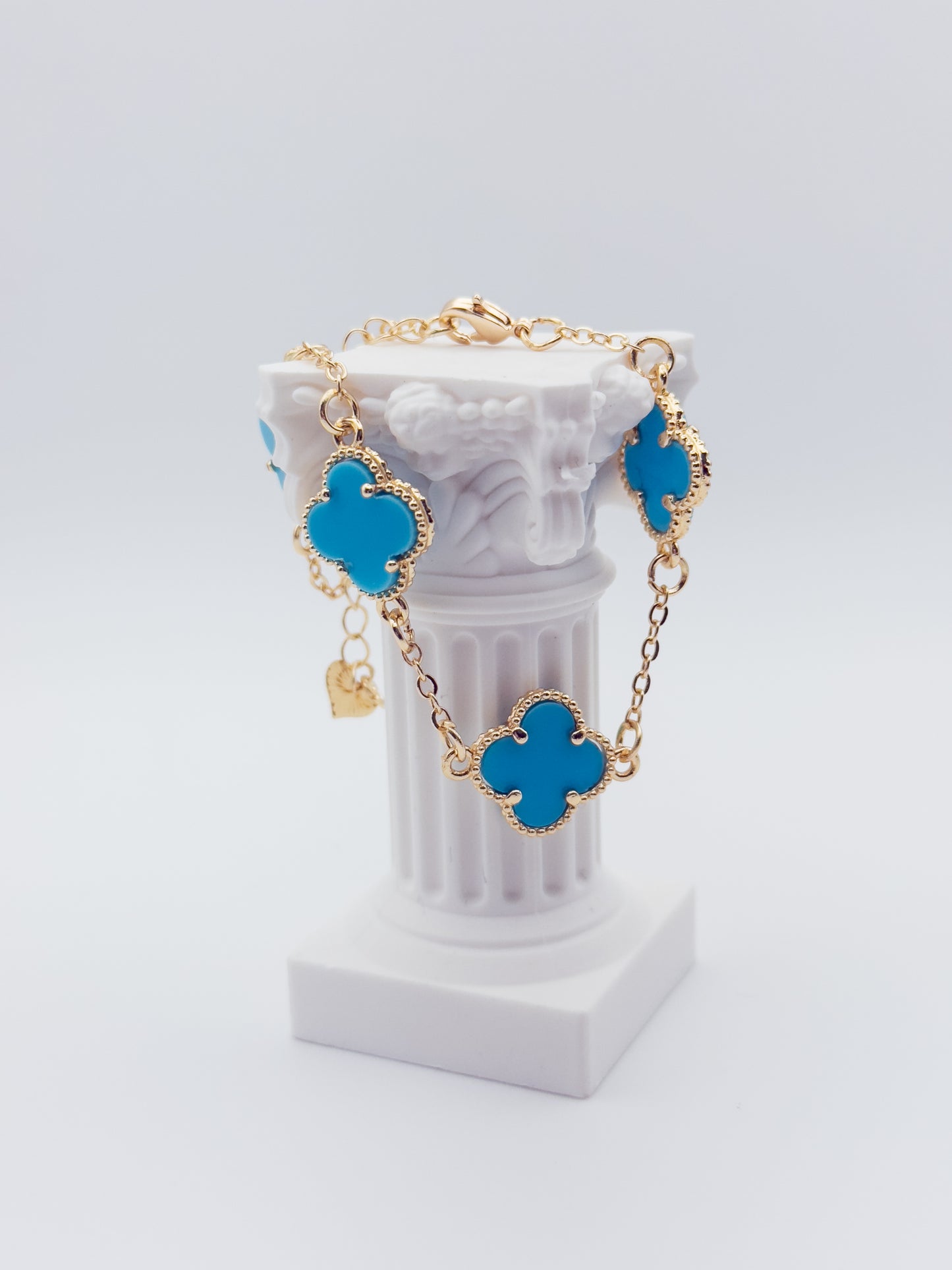 Four-leaf Charm Bracelet