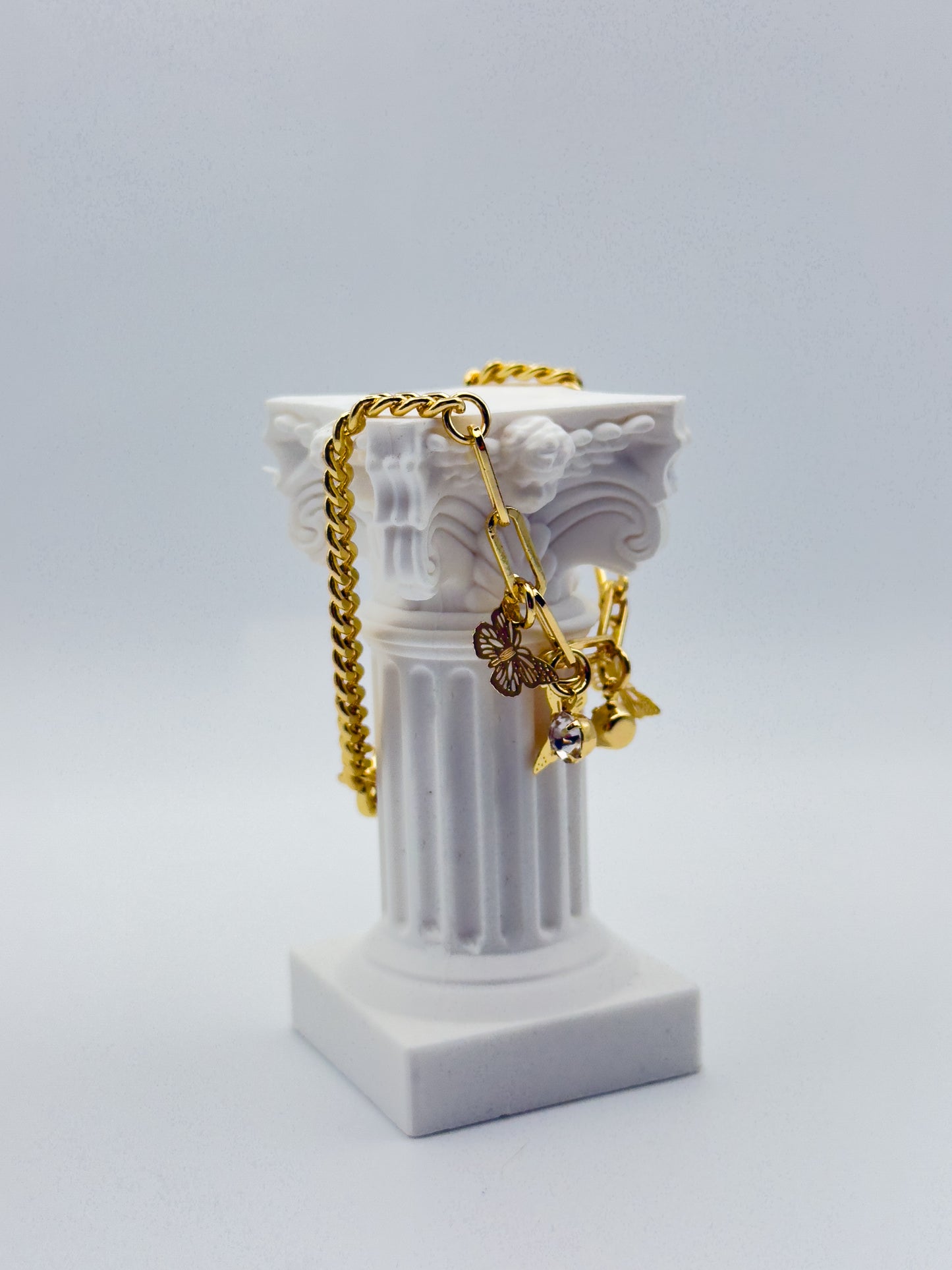Butterfly Charm Bracelet