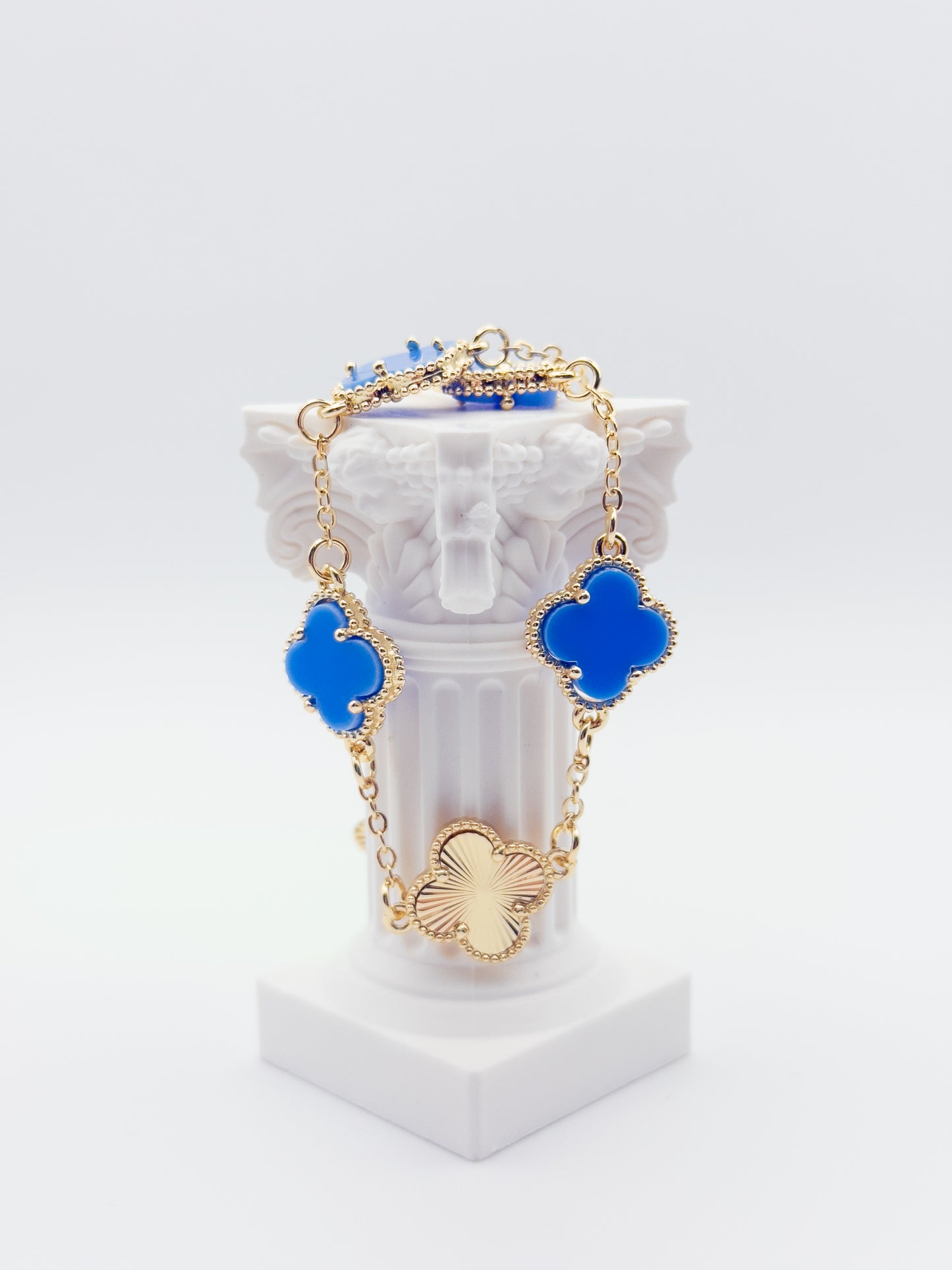Four-leaf Charm Bracelet
