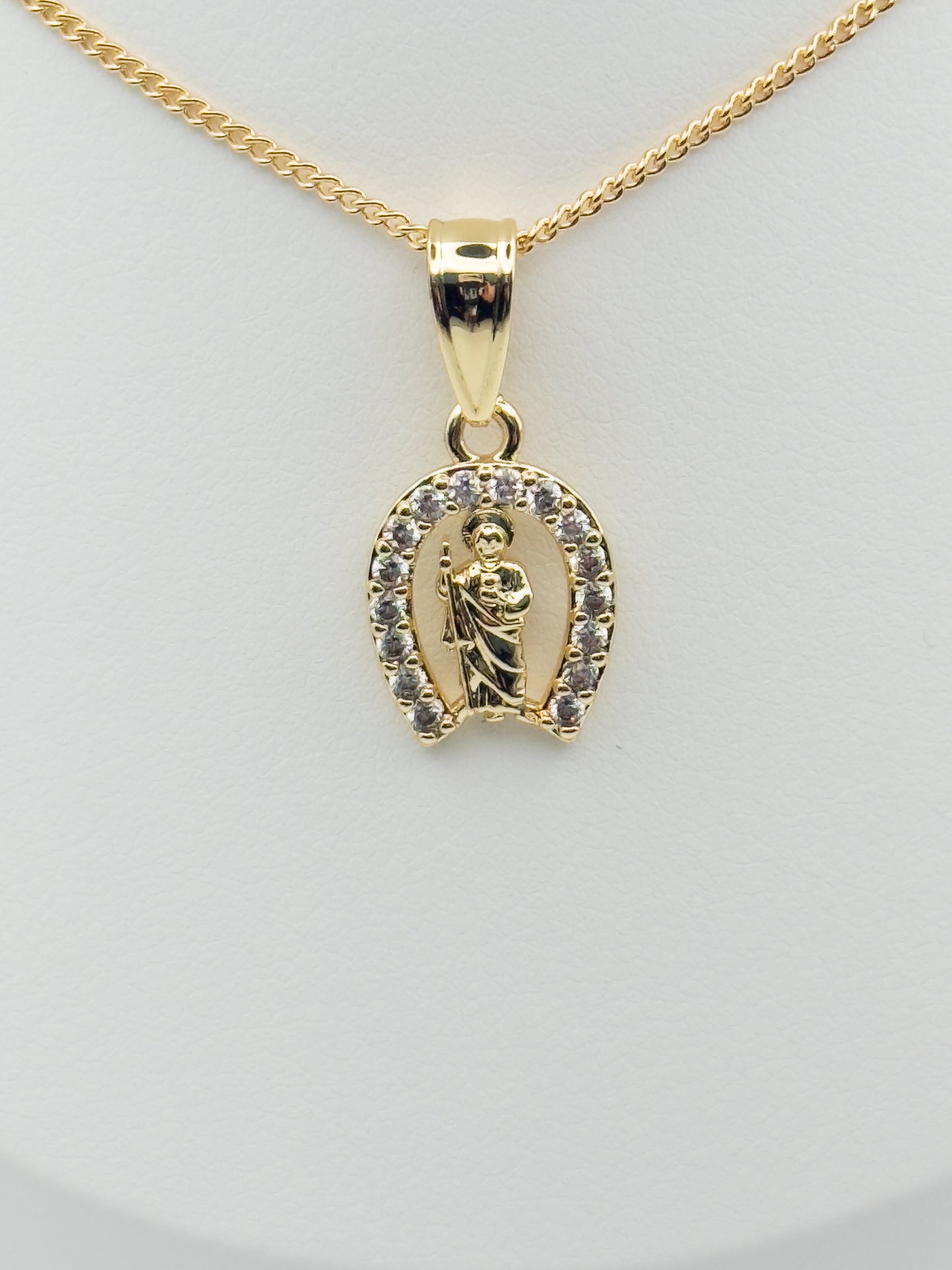 Horseshoe san judas Necklace