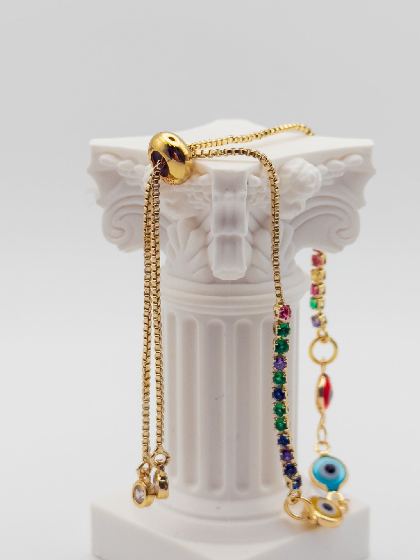 Colorful Evil Eye Bracelet