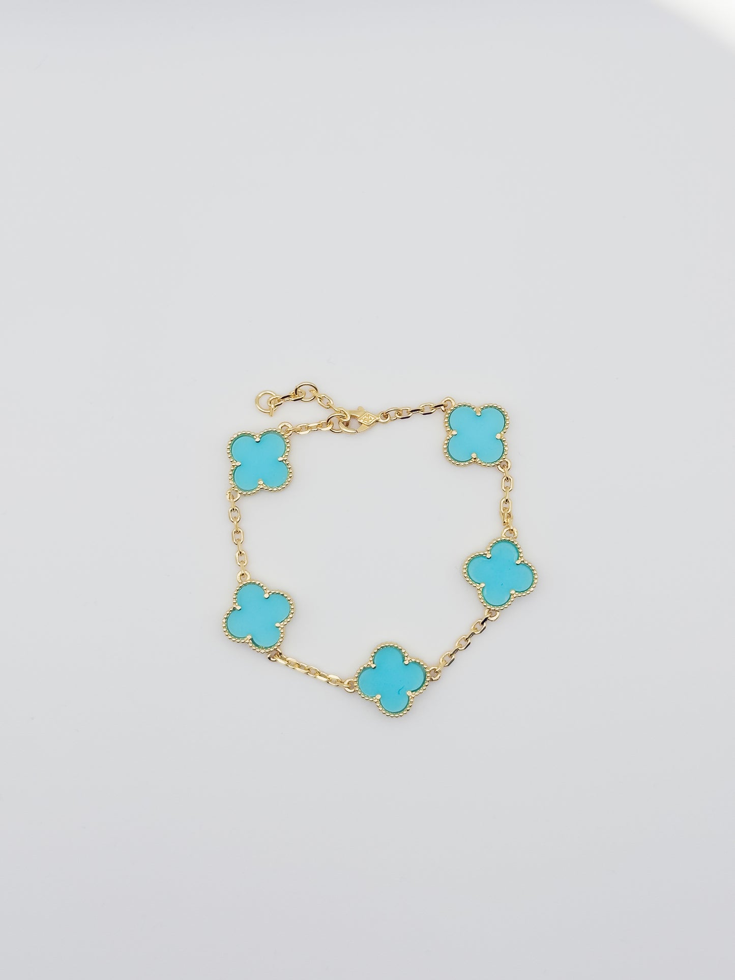 Four Leaf Charm Bracelet