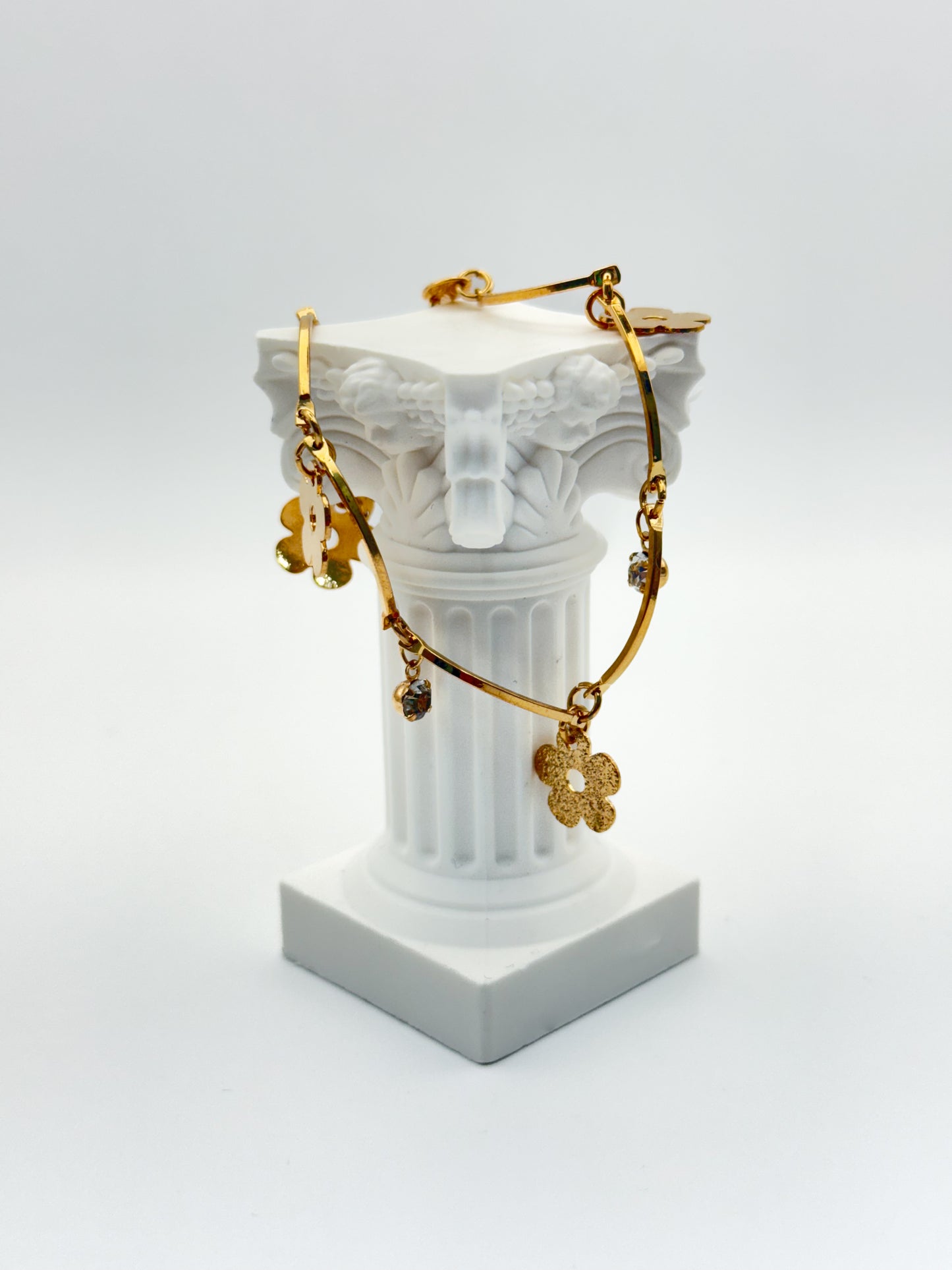 Flower Charm Bracelet