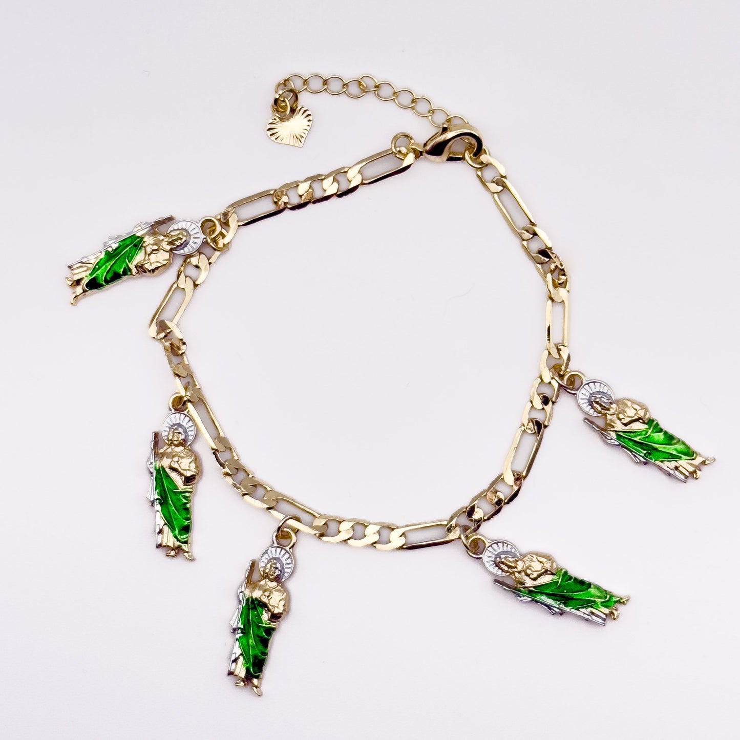 San Judas Charm Bracelet