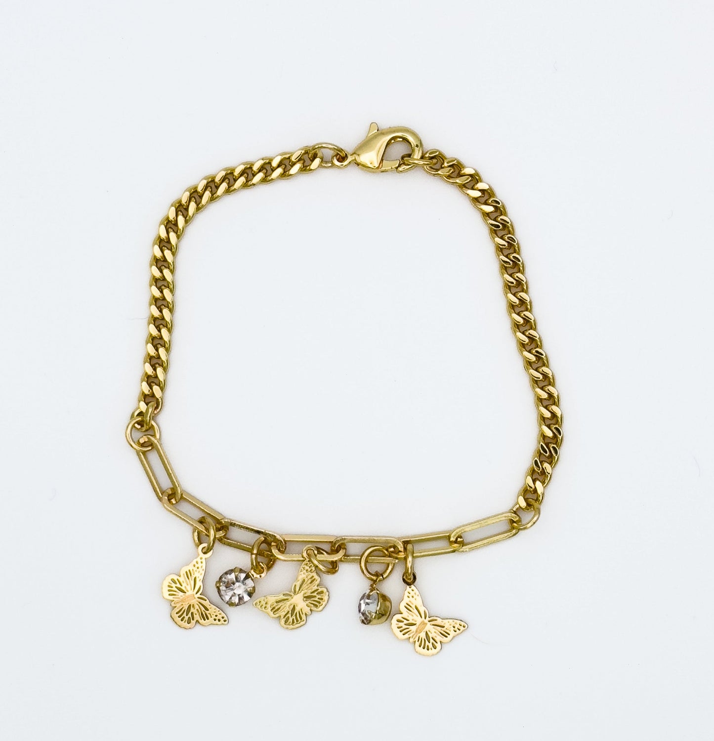 Butterfly Charm Bracelet