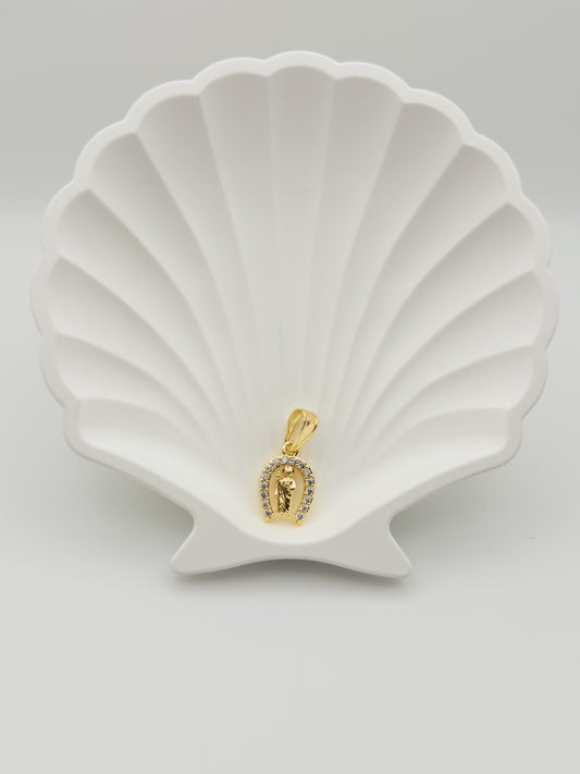 Horseshoe san judas Necklace