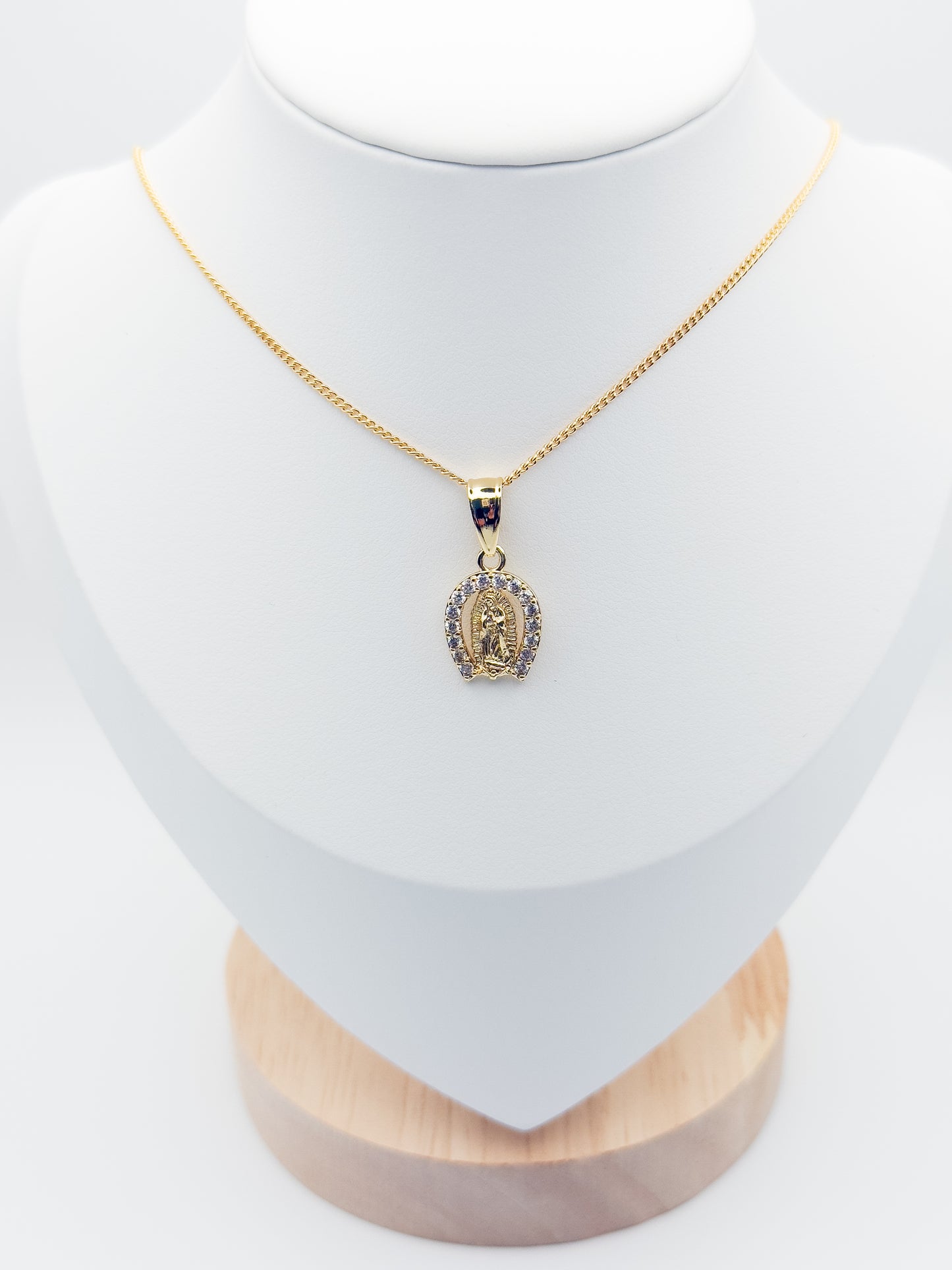 Horseshoe Guadalupe Necklace