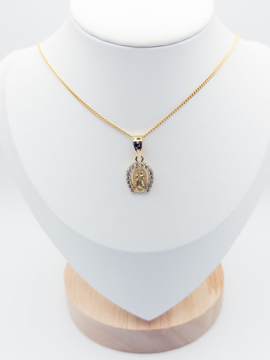 Horseshoe Guadalupe Necklace