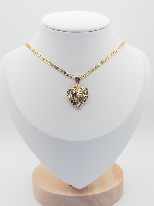 Nugget pendant necklace