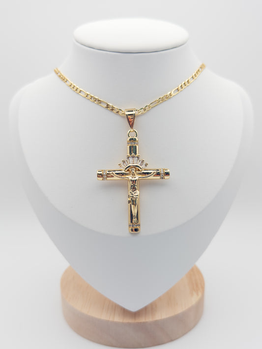 Zirconia crucifix Pendant