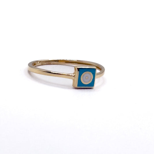 Evil eye ring