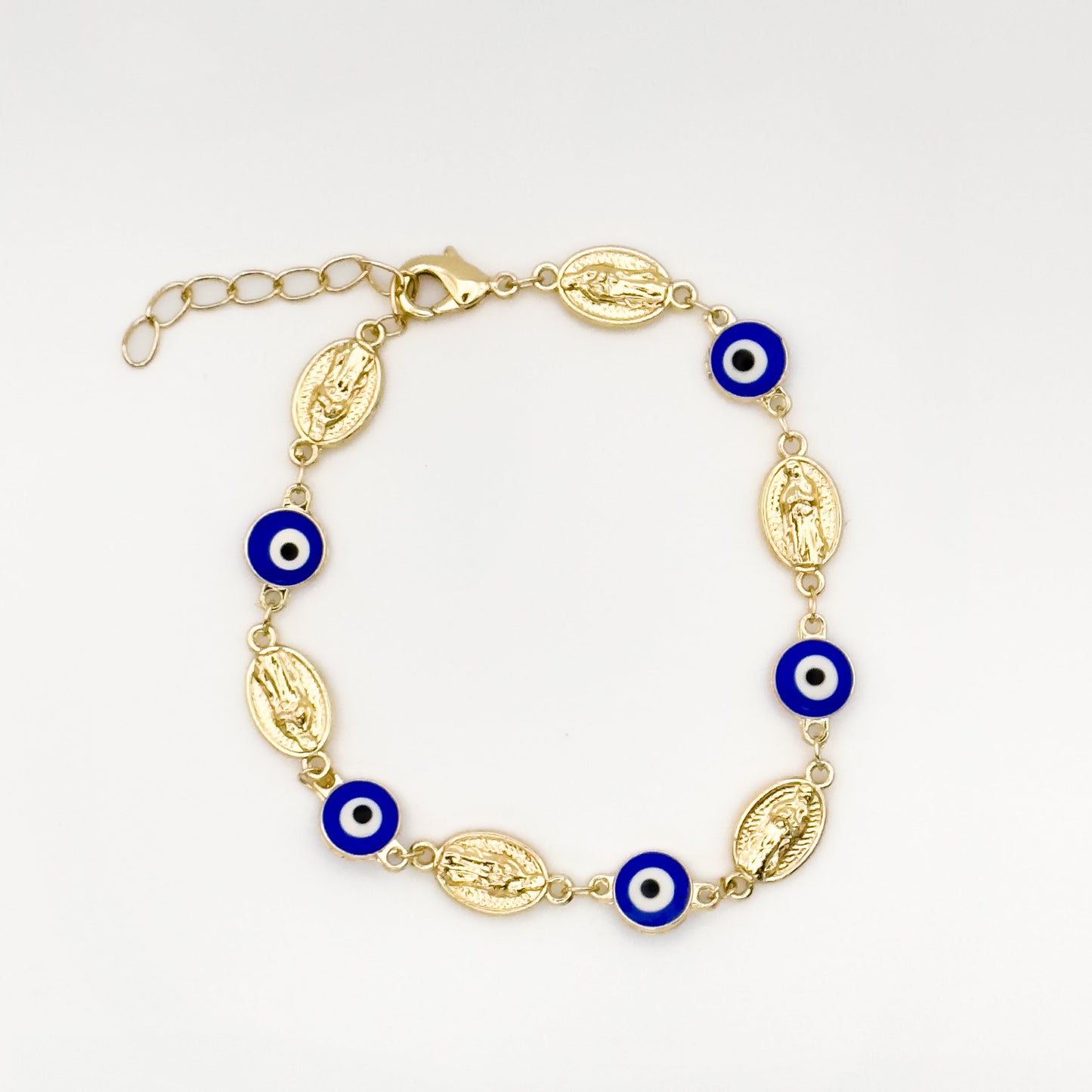 Guadalupe and Evil Eye Bracelet