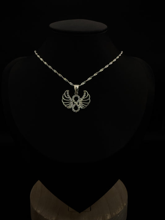 Infinity Angel Wings Pendant